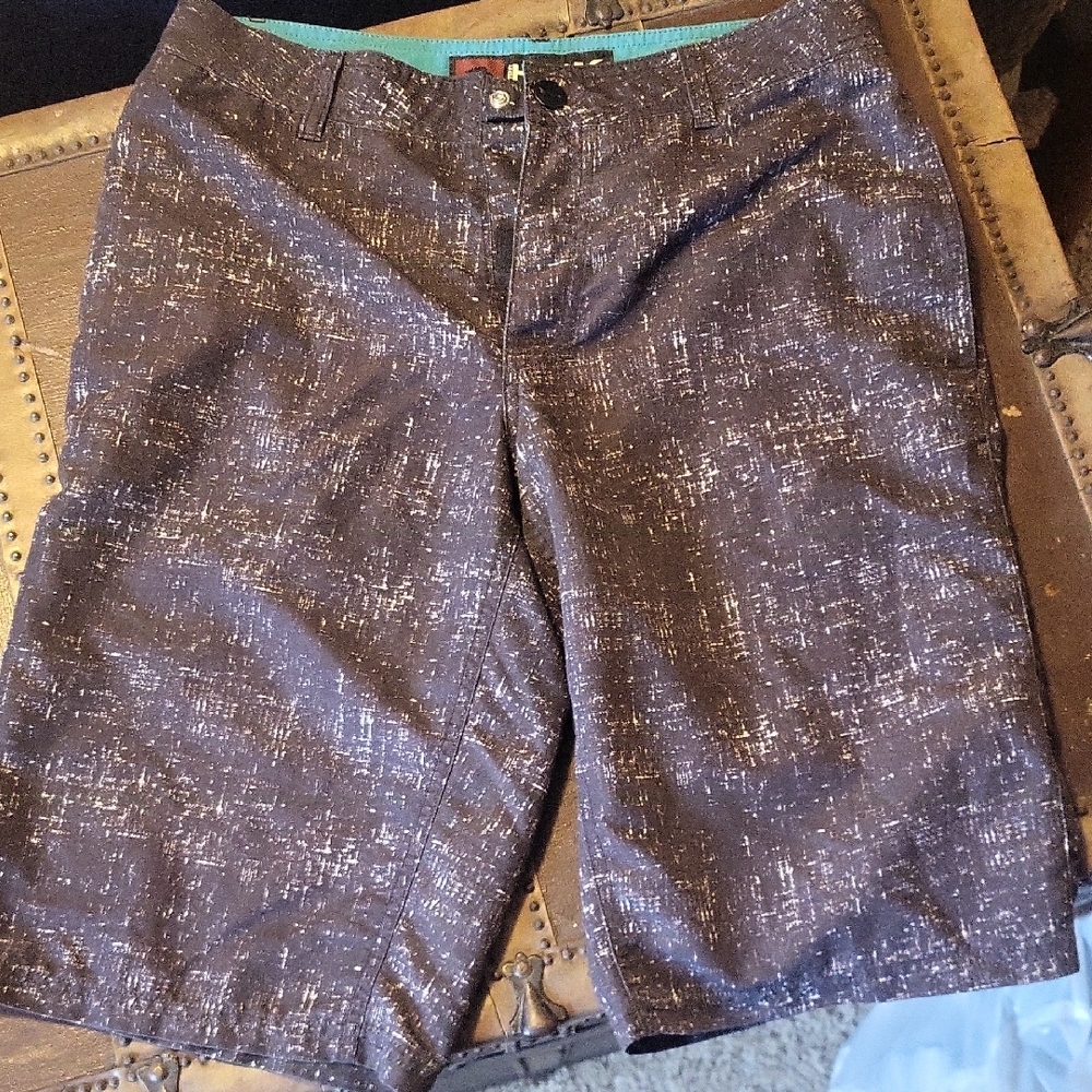 Tony Hawk Black and White Patterned Men's Shorts